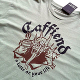 Caffiend Cropped Tee